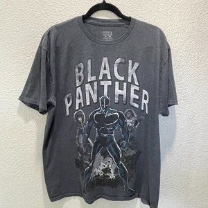 Marvel Comic Black Panther Graphic T-Shirt Short Sleeve XL